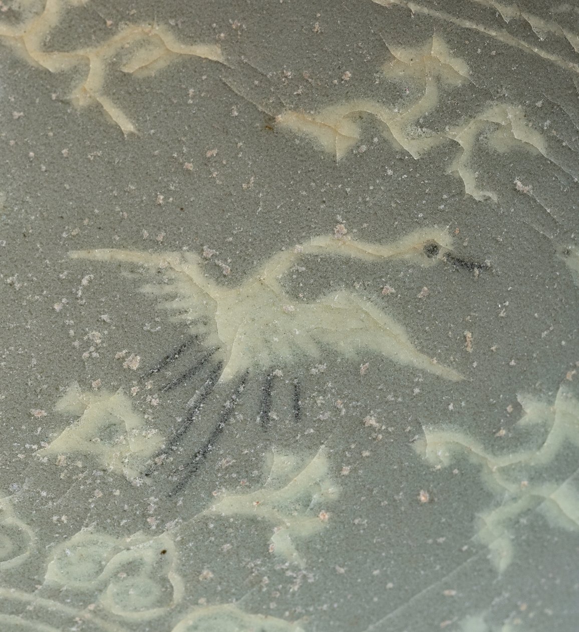 Bol avec grues et nuages, vers 1150-1200 - Korean School