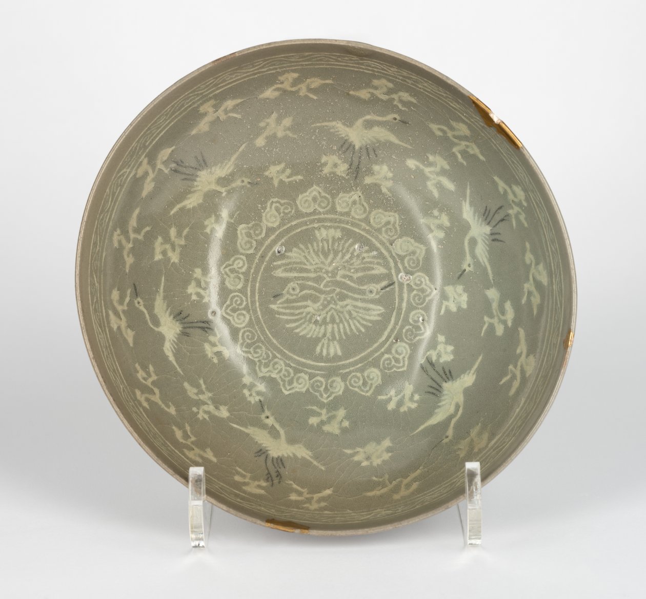 Bol avec grues et nuages, c.1150-1200 - Korean School