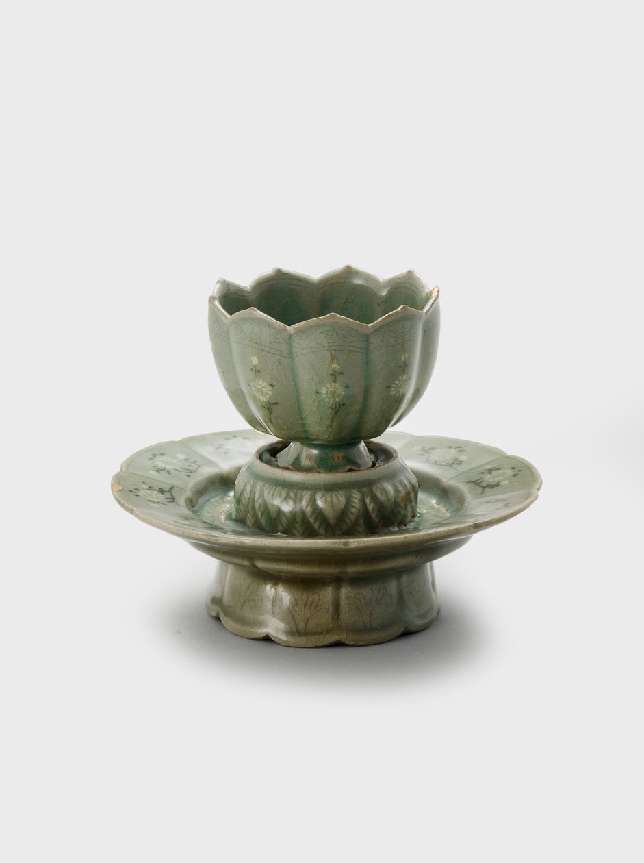 Tasse et support, fin XIIe-début XIIIe siècle - Korean School