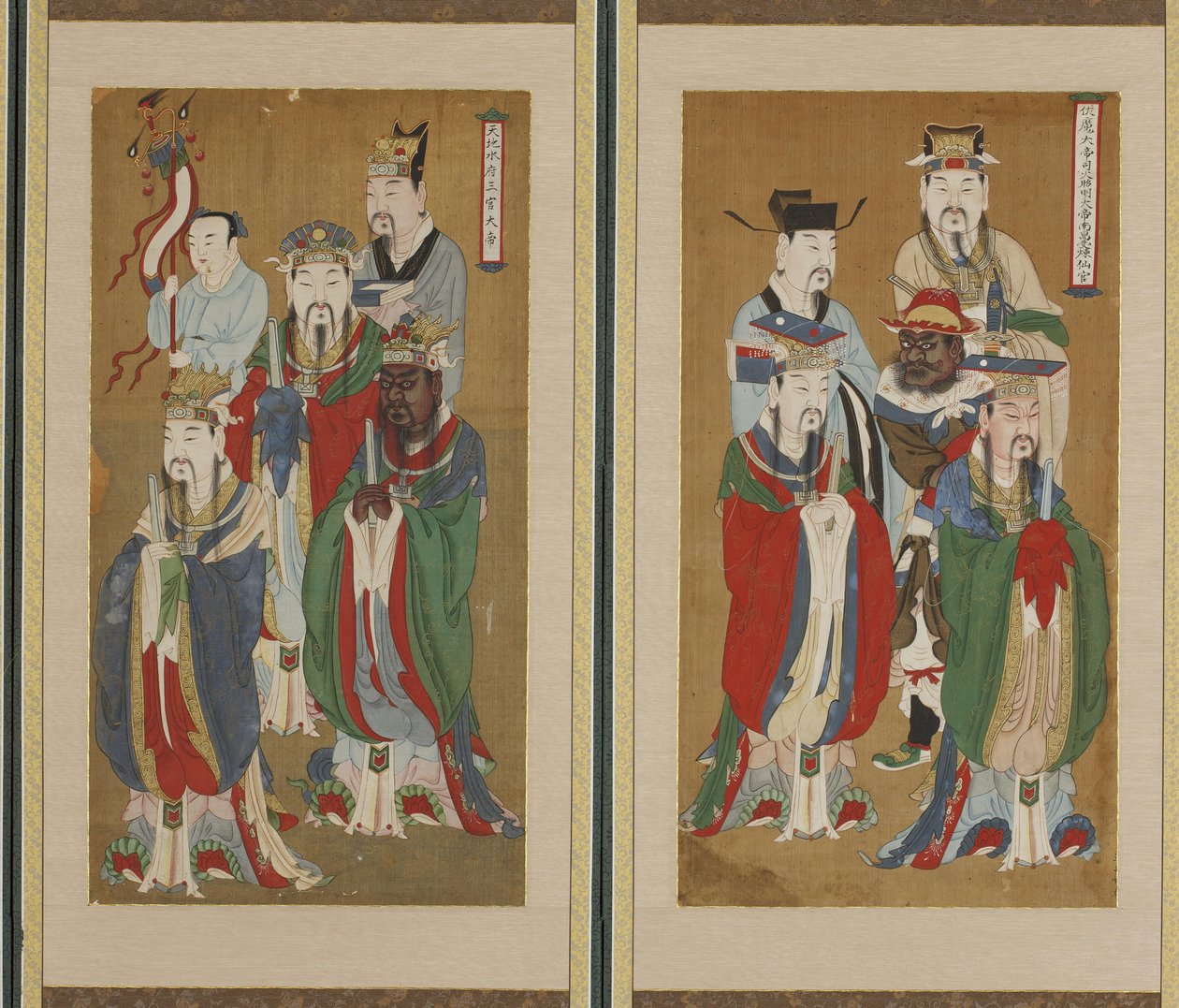 Scène processionnelle, dynastie Choson - Korean School