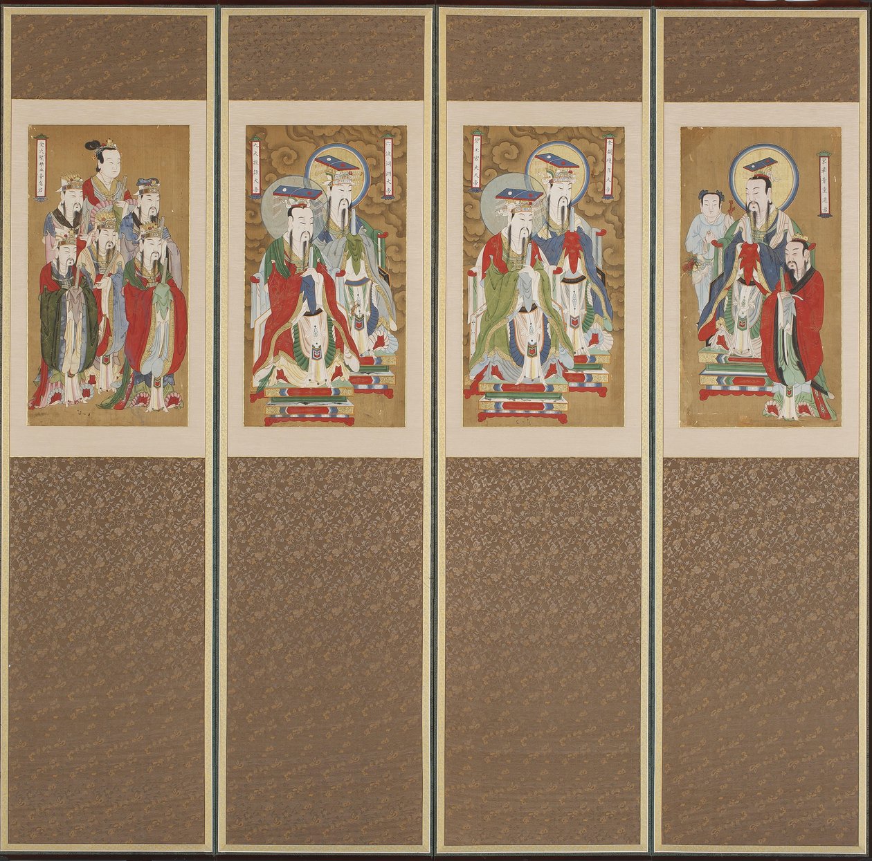 Scène processionnelle, dynastie Choson - Korean School