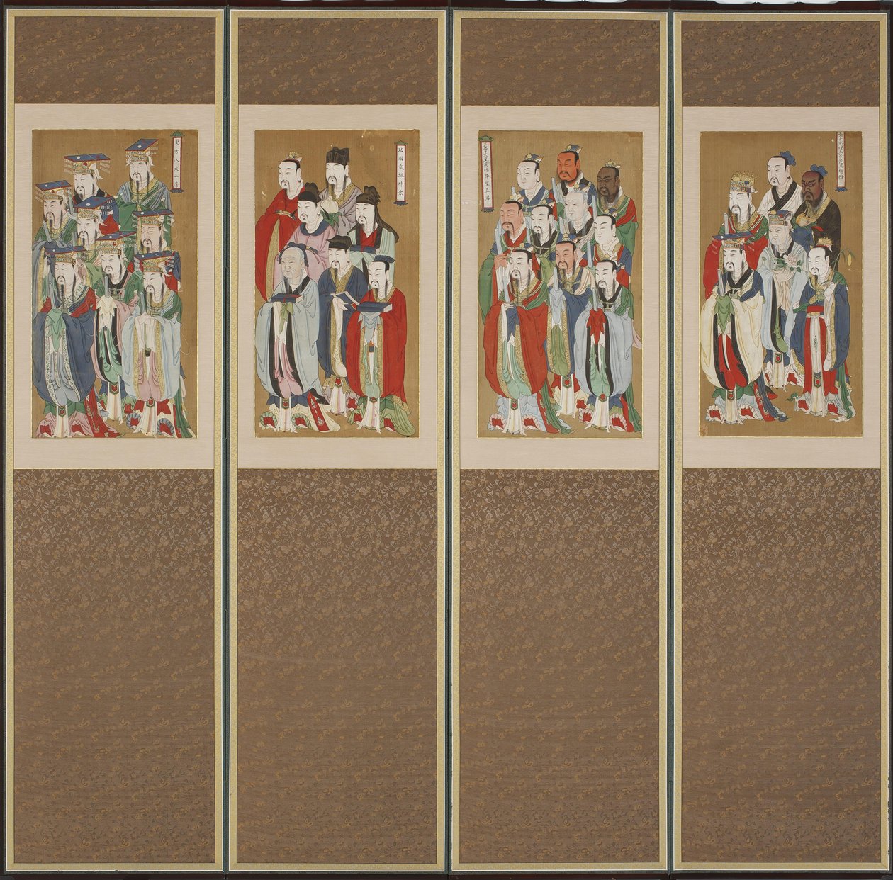 Scène processionnelle, dynastie Choson - Korean School