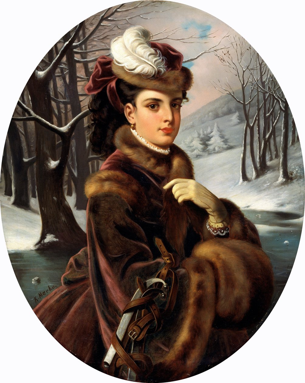 Adelina Patti, 1843-1919, 1873-75 - Károly Markó the Younger