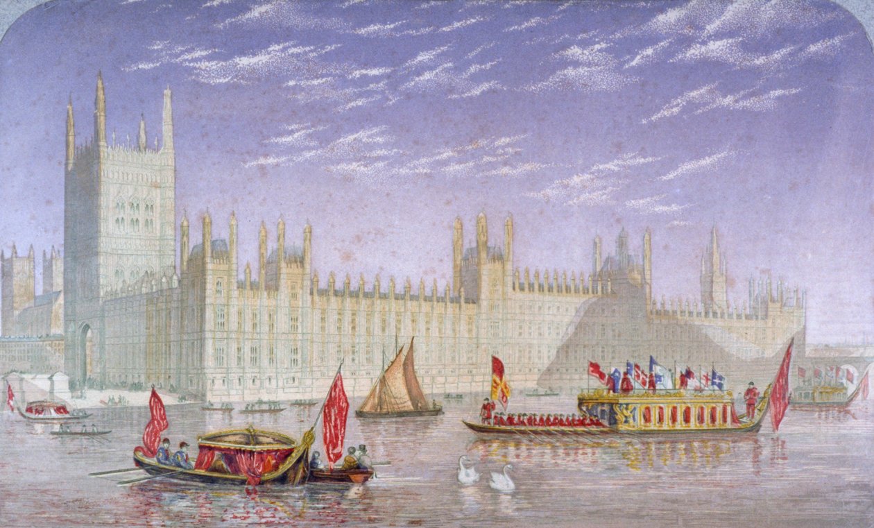 Le Palais de Westminster, Londres - Kronheim and Co