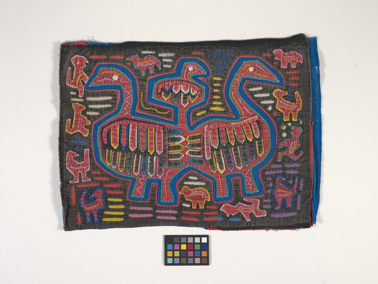 Panneau de chemise (Mola) - Kuna Indian Culture