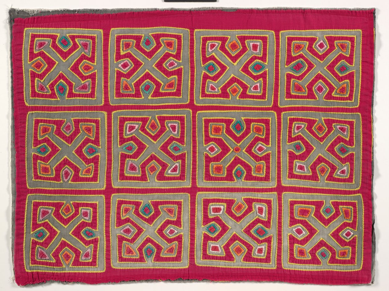Panneau de chemise (mola), c.1950 - Kuna Indian Culture
