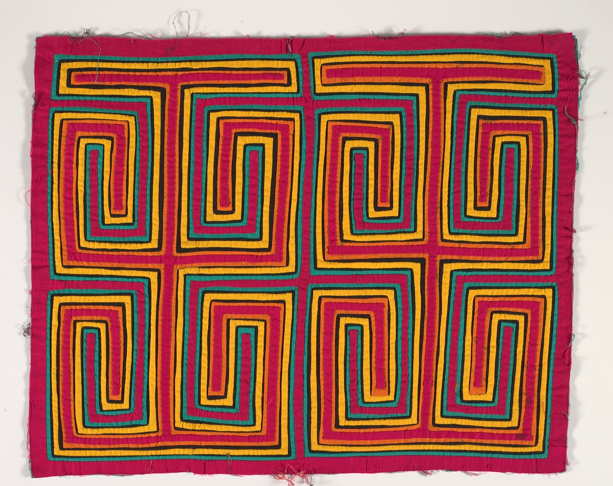 Panneau de chemise (mola), vers 1950 - Kuna Indian Culture