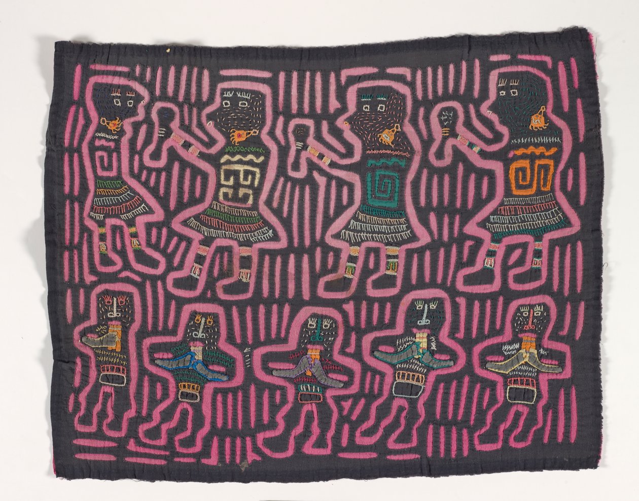 Panneau de chemise (mola), vers 1950 - Kuna Indian Culture