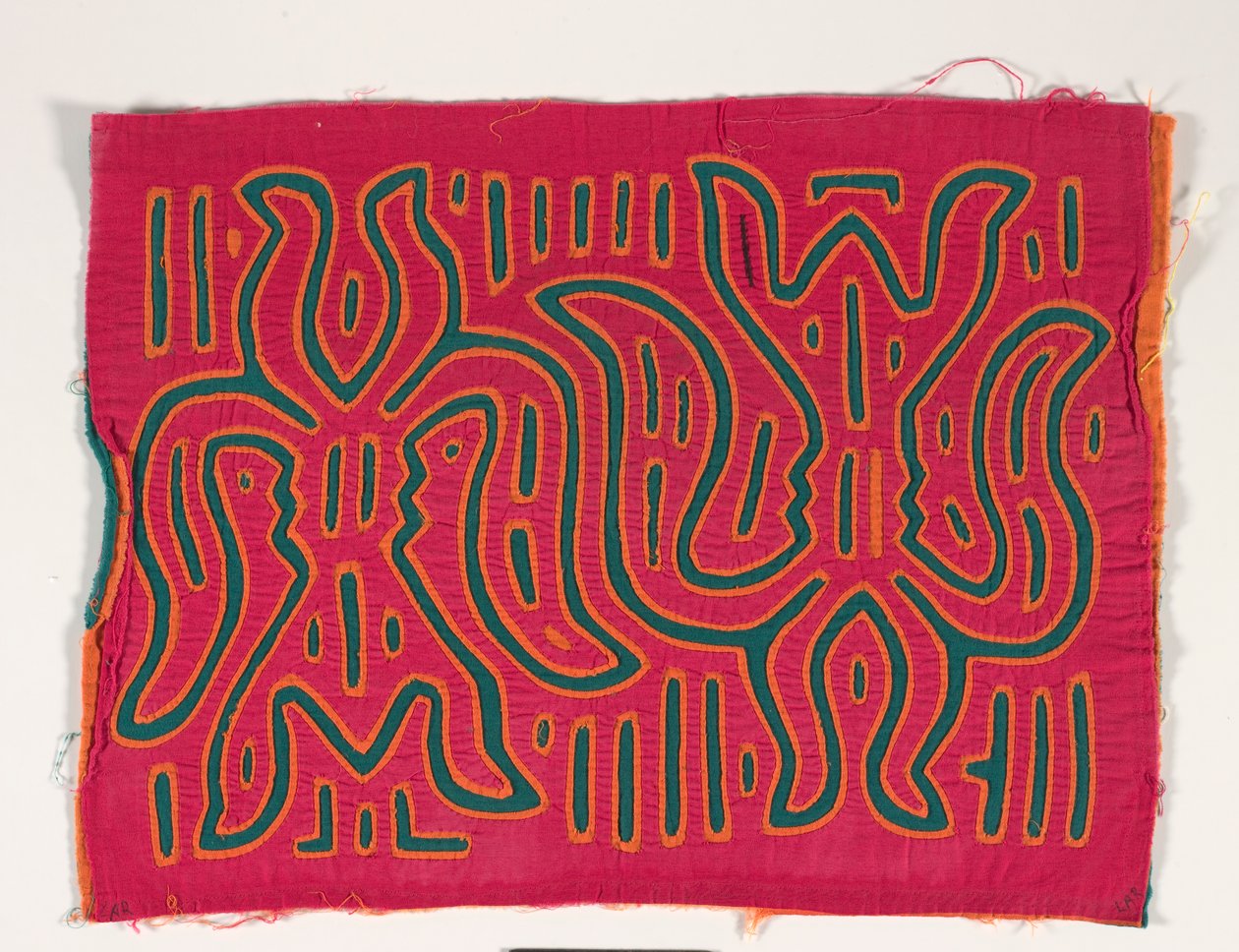Panneau de chemise (mola), vers 1950 - Kuna Indian Culture