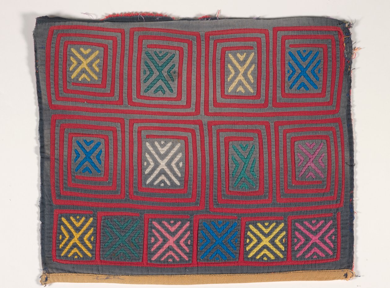 Panneau de chemise (mola) - Kuna Indian Culture