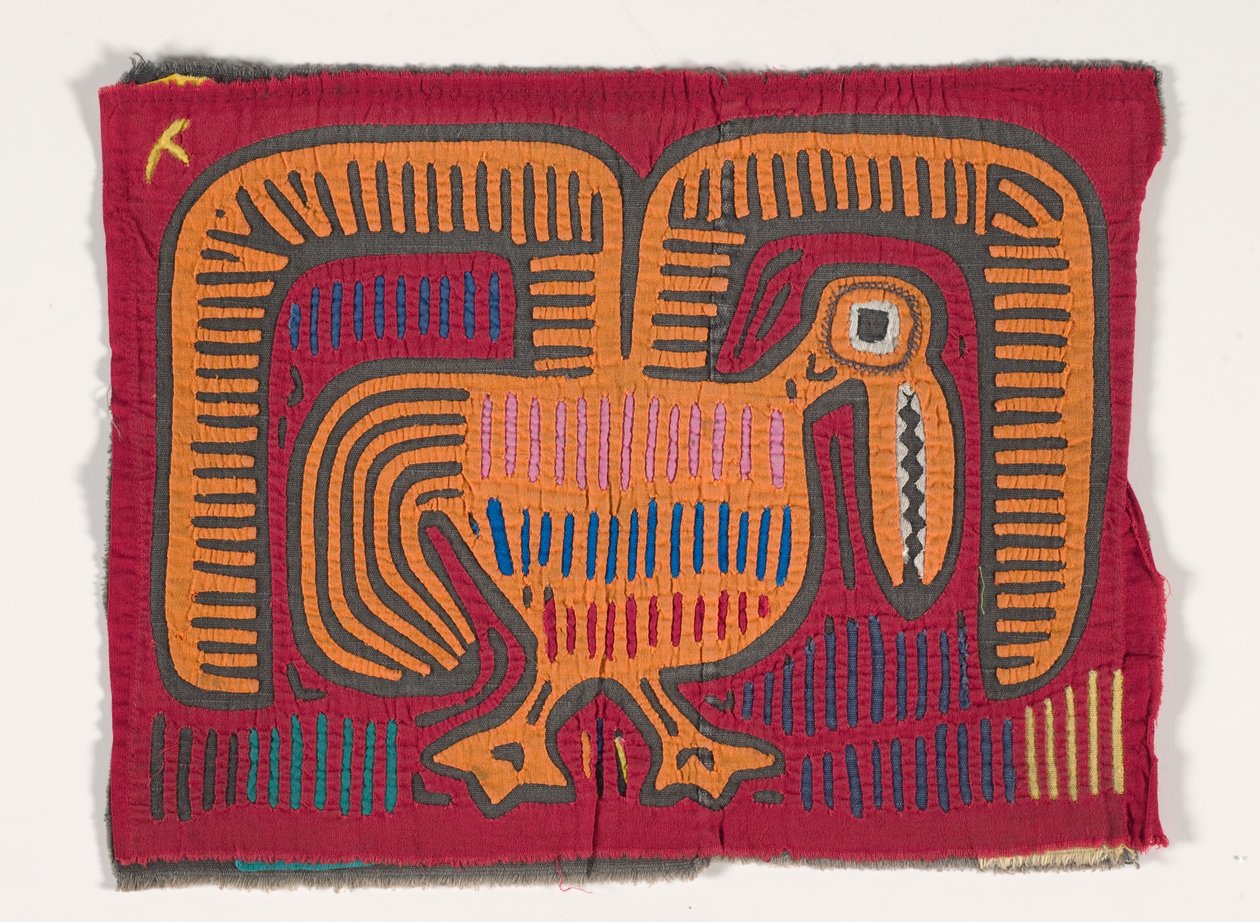 Panneau de chemise (mola) - Kuna Indian Culture