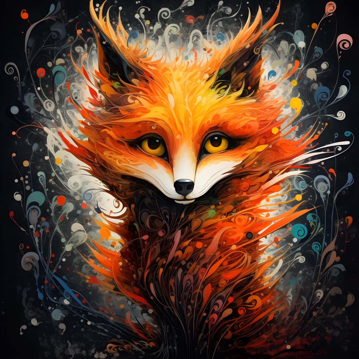 Anthropomorphisme du renard magique 3 - Kurt Heppke