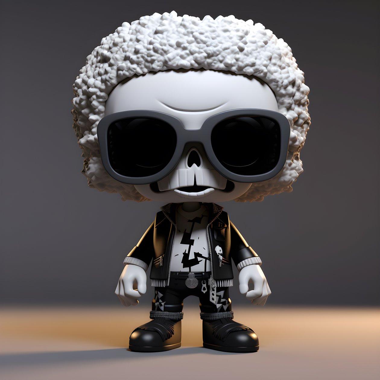 Chibi petit squelette 1 - Kurt Heppke