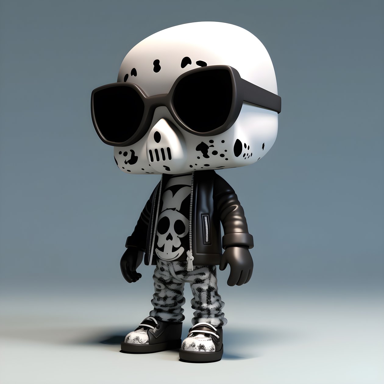Chibi petit squelette 3 - Kurt Heppke