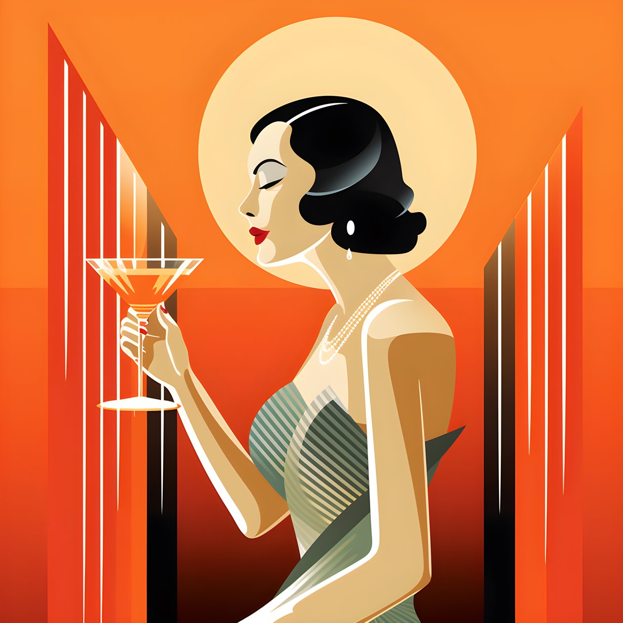Femme style années 30 1 - Kurt Heppke