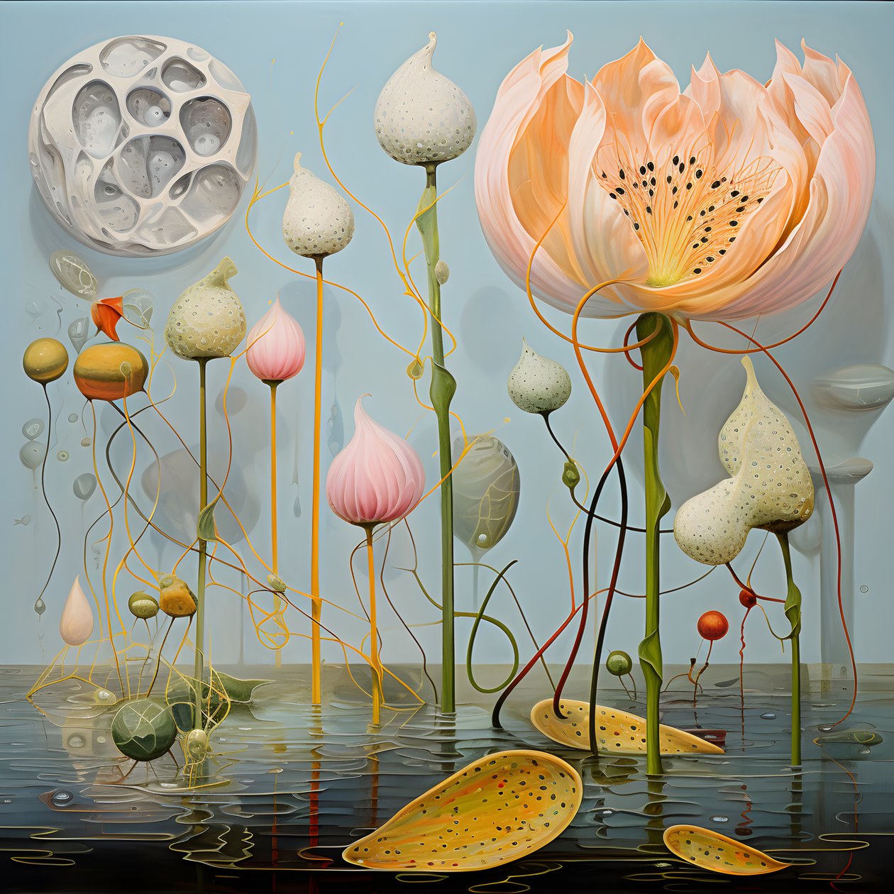 gousses de graines de lotus 2 - Kurt Heppke