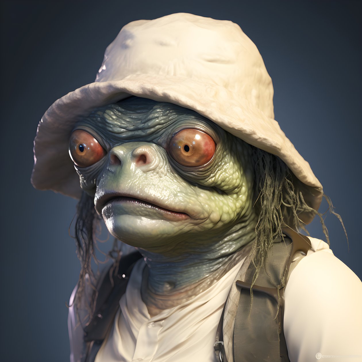 Vieille créature de grenouille laide 3 - Kurt Heppke