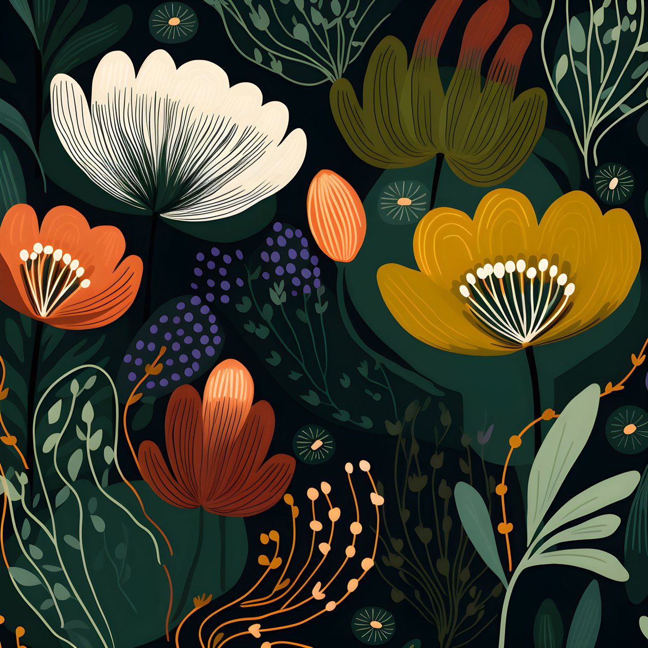 formes abstraites contemporaines Marimekko - Kurt Heppke