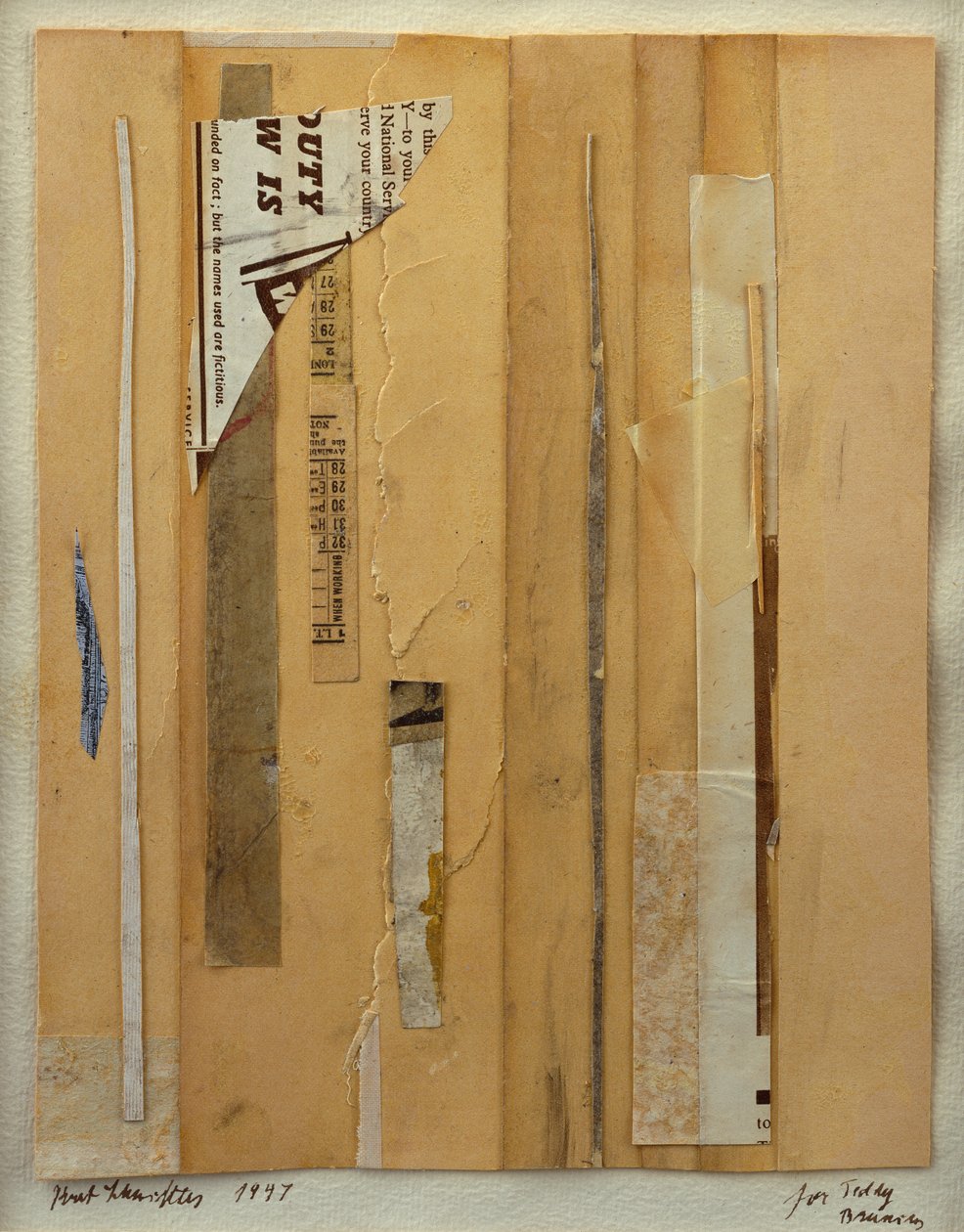 Collage - Kurt Schwitters