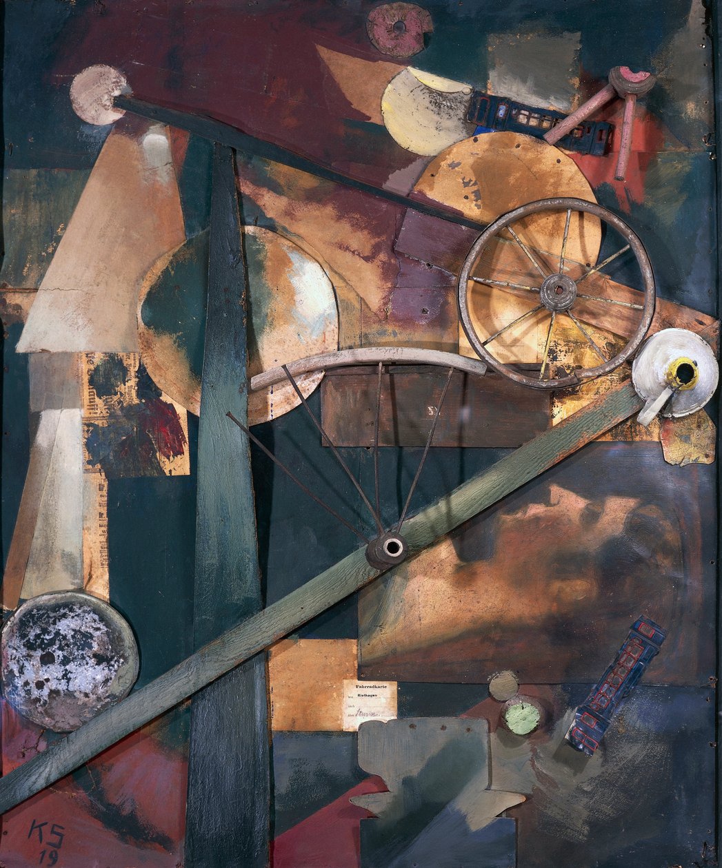 Construction pour dames nobles - Kurt Schwitters