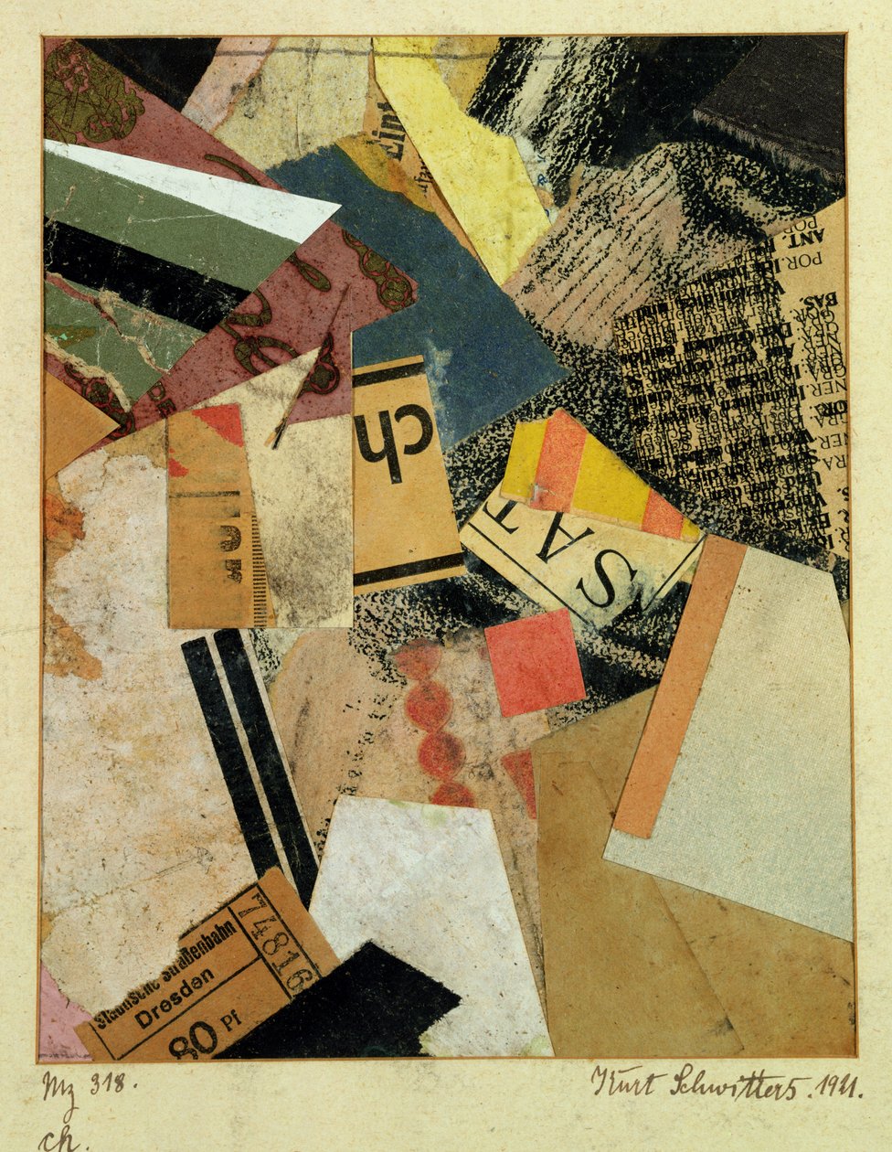 MZ 318 CH. - Kurt Schwitters
