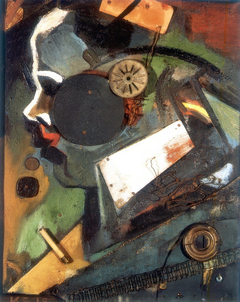 Merzbild 1A (Le docteur) - Kurt Schwitters
