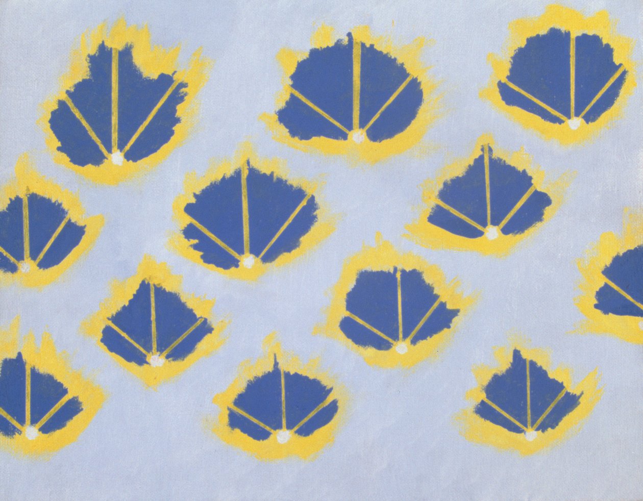 Sans titre, 2004 (acrylique sur papier) - Kurtis L. Miller
