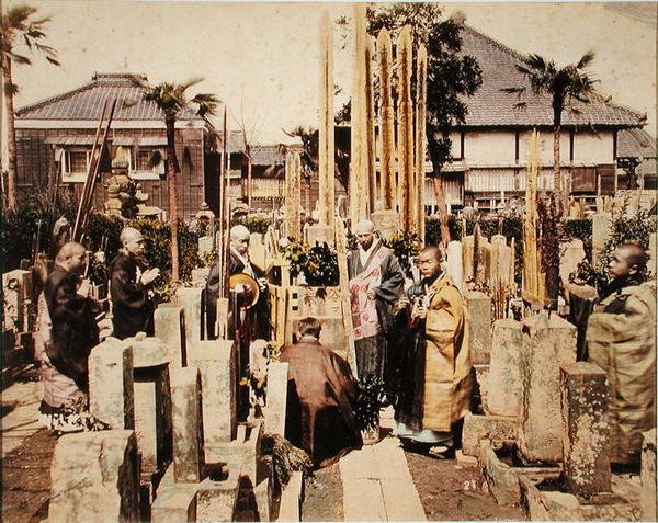 Un enterrement japonais - Kusakabe (attr. to) Kimbei