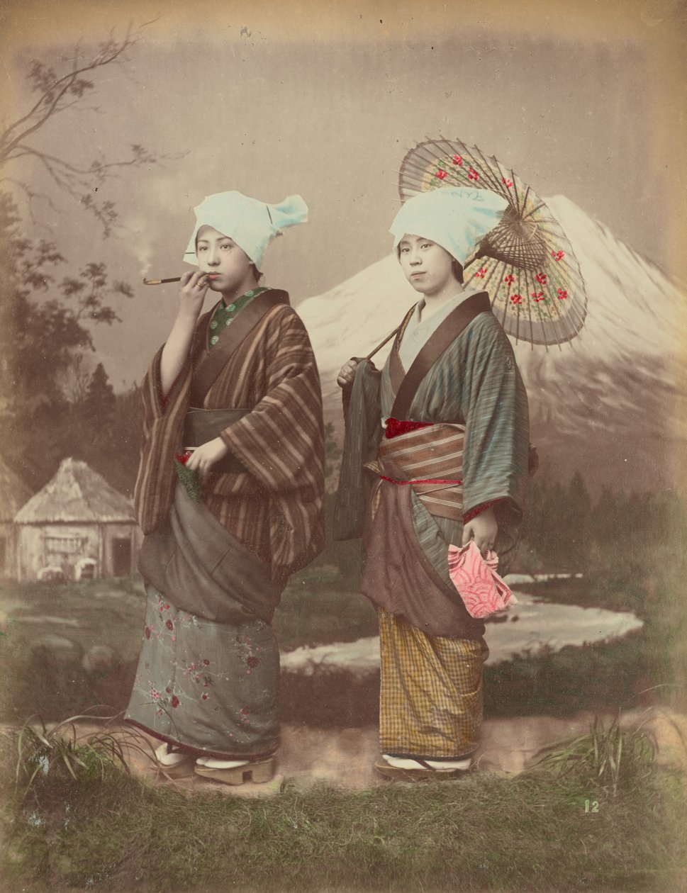 Voyageurs japonais - Kusakabe Kimbei