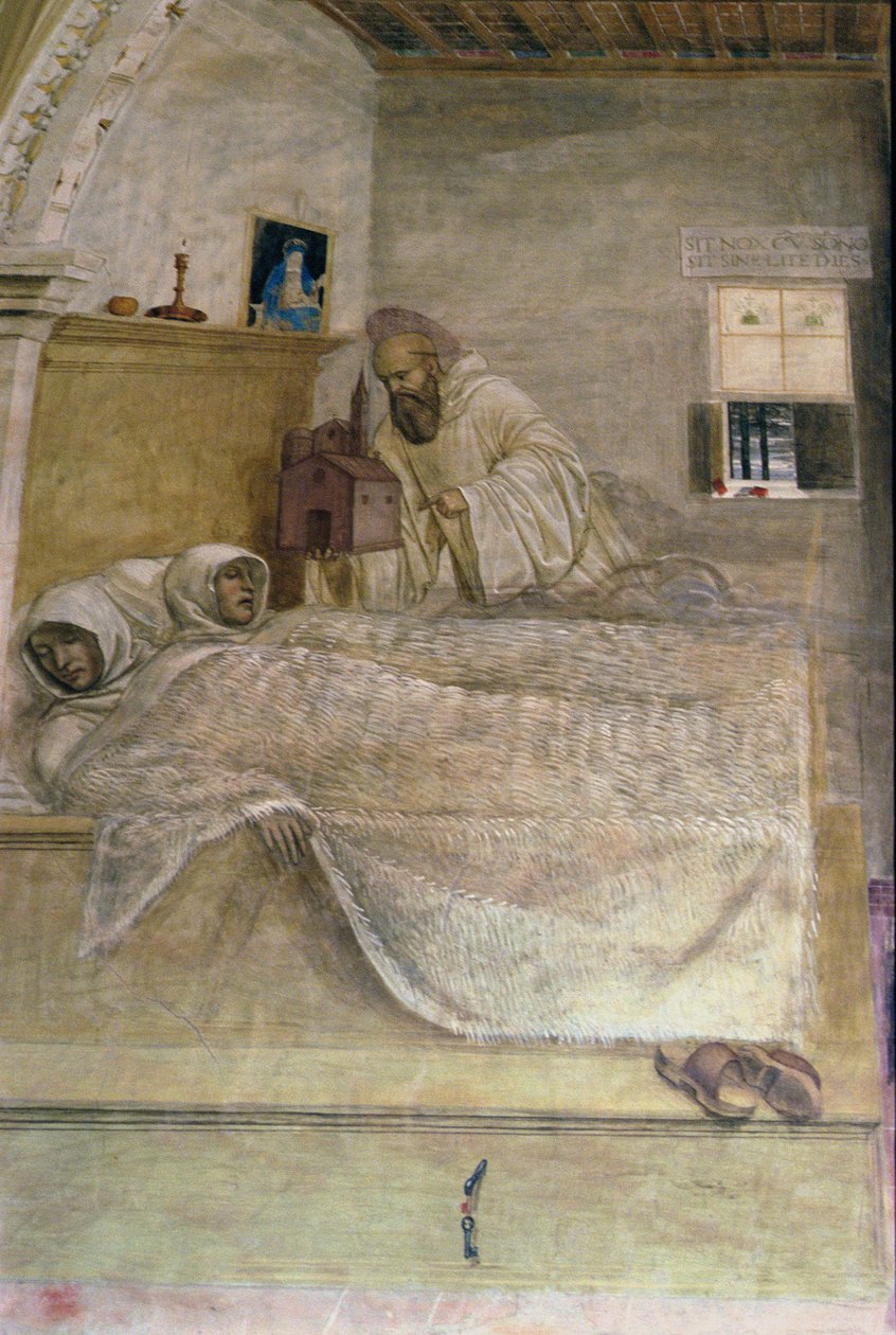 La vie de Saint Benoît (détail) - L. and Sodoma, G. Signorelli