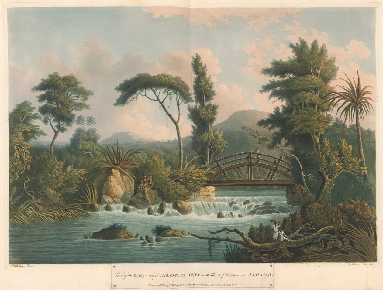 La rivière Cabaritta, de Six vues de l