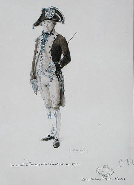 Un Consul de France portant l