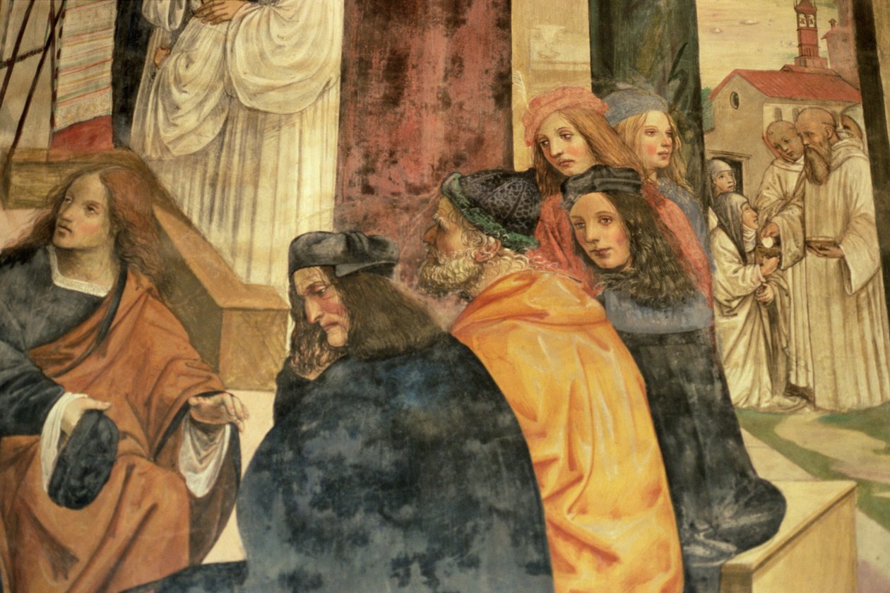 La vie de Saint Benoît (détail) - L. and Sodoma, G. Signorelli