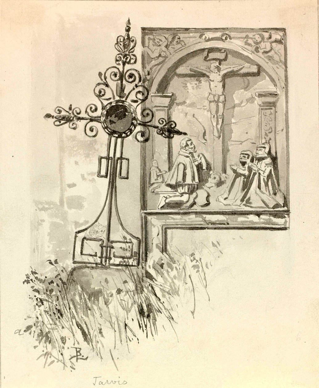 Tombeau au cimetière de Trbizun - Ladislav Benesch
