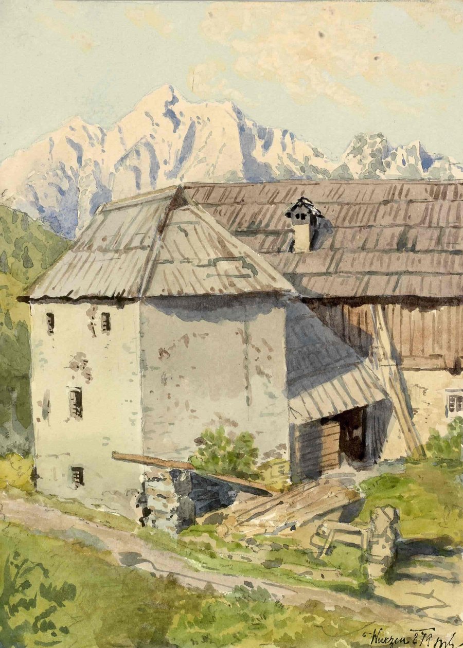 Podkoren avec Ponco en arrière-plan - Ladislav Benesch