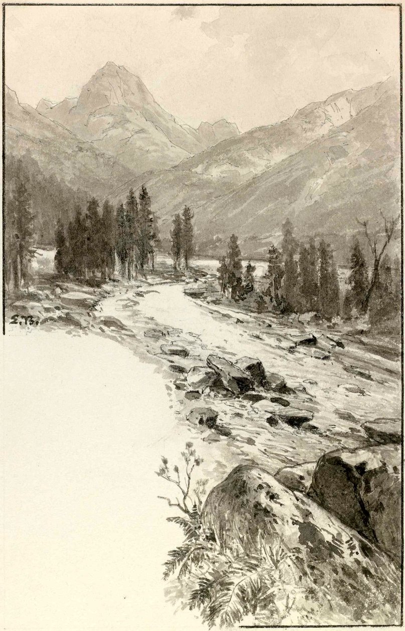 Zajzera avec Mangart en arrière-plan - Ladislav Benesch
