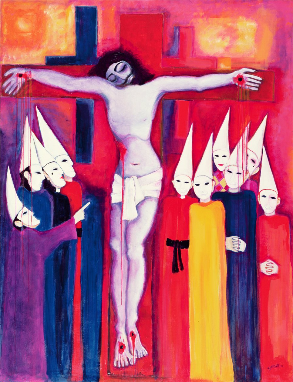 Christ et les politiciens, 2000 - Laila Shawa