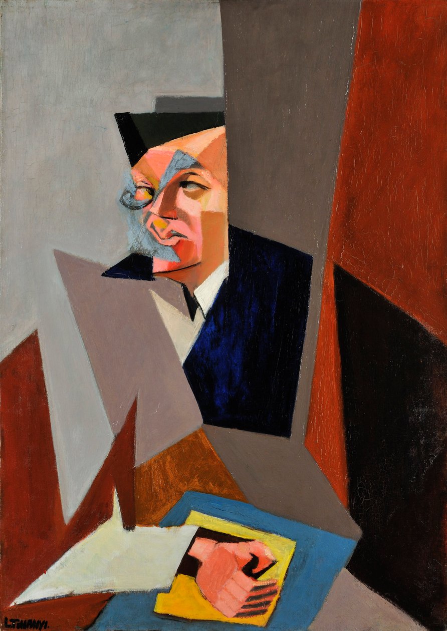 Portrait de Tristan Tzara - Lajos Tihanyi