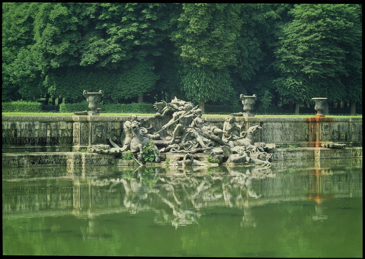 Le Triomphe de Neptune et Amphitrite, groupe principal de la Fontaine de Neptune, 1740 - Lambert Sigisbert Adam