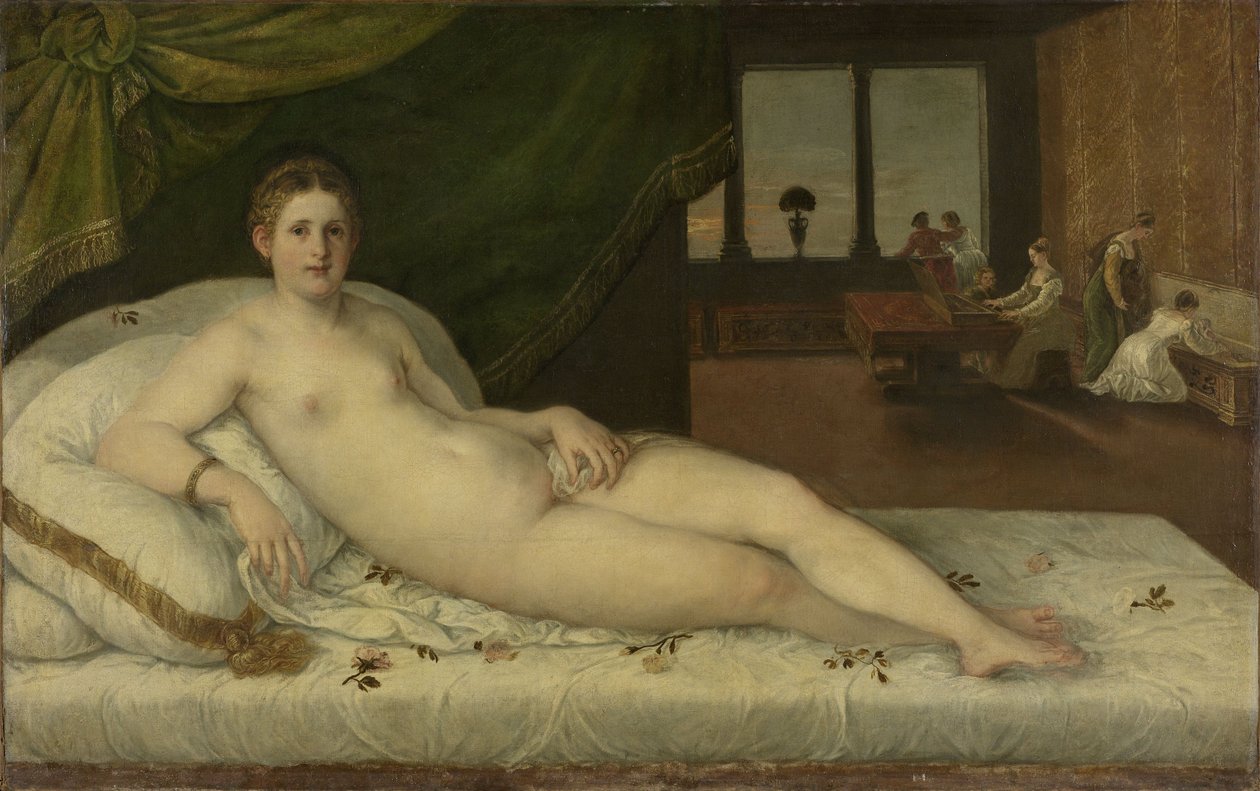 Vénus allongée, c.1540-60 - Lambert Sustris