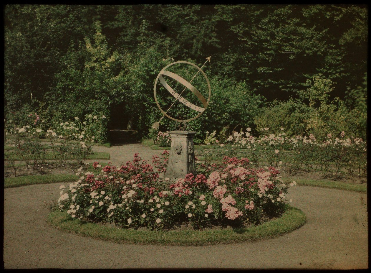Cadran solaire dans le jardin de la maison Kersbergen, Zeist - Lambertus Hendrik van Berk