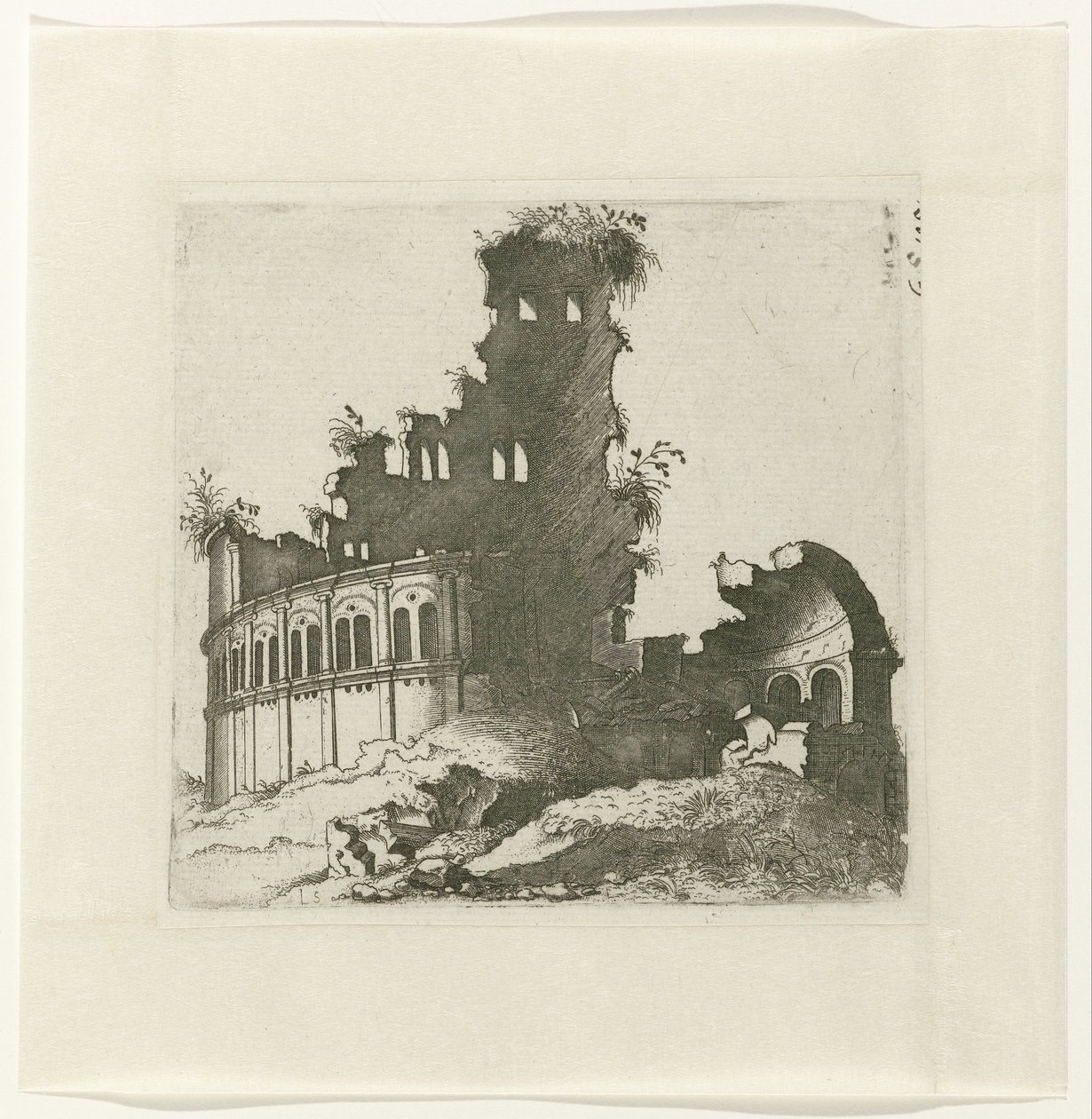 Ruine ronde - Lambertus Suavius