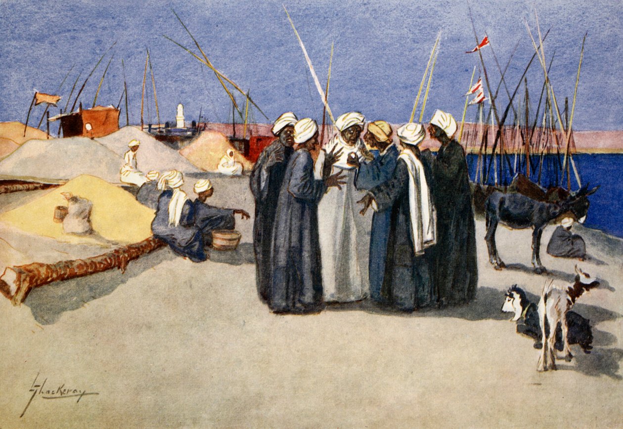 A Side Light, 1908 - Lance Thackeray
