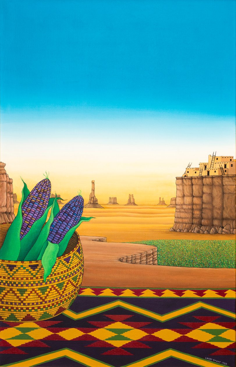 Maïs bleu Hopi, 1998 - Larry Smart
