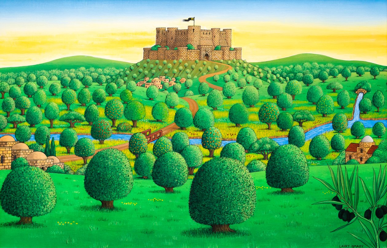 Krak des Chevaliers - Syrie, 1999 - Larry Smart