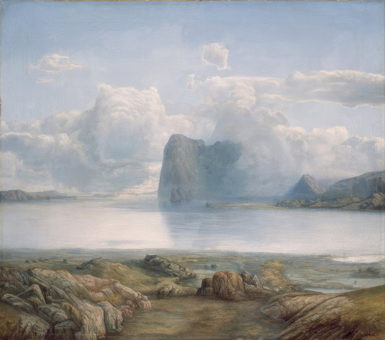 Île de Borgøya - Lars Hertervig