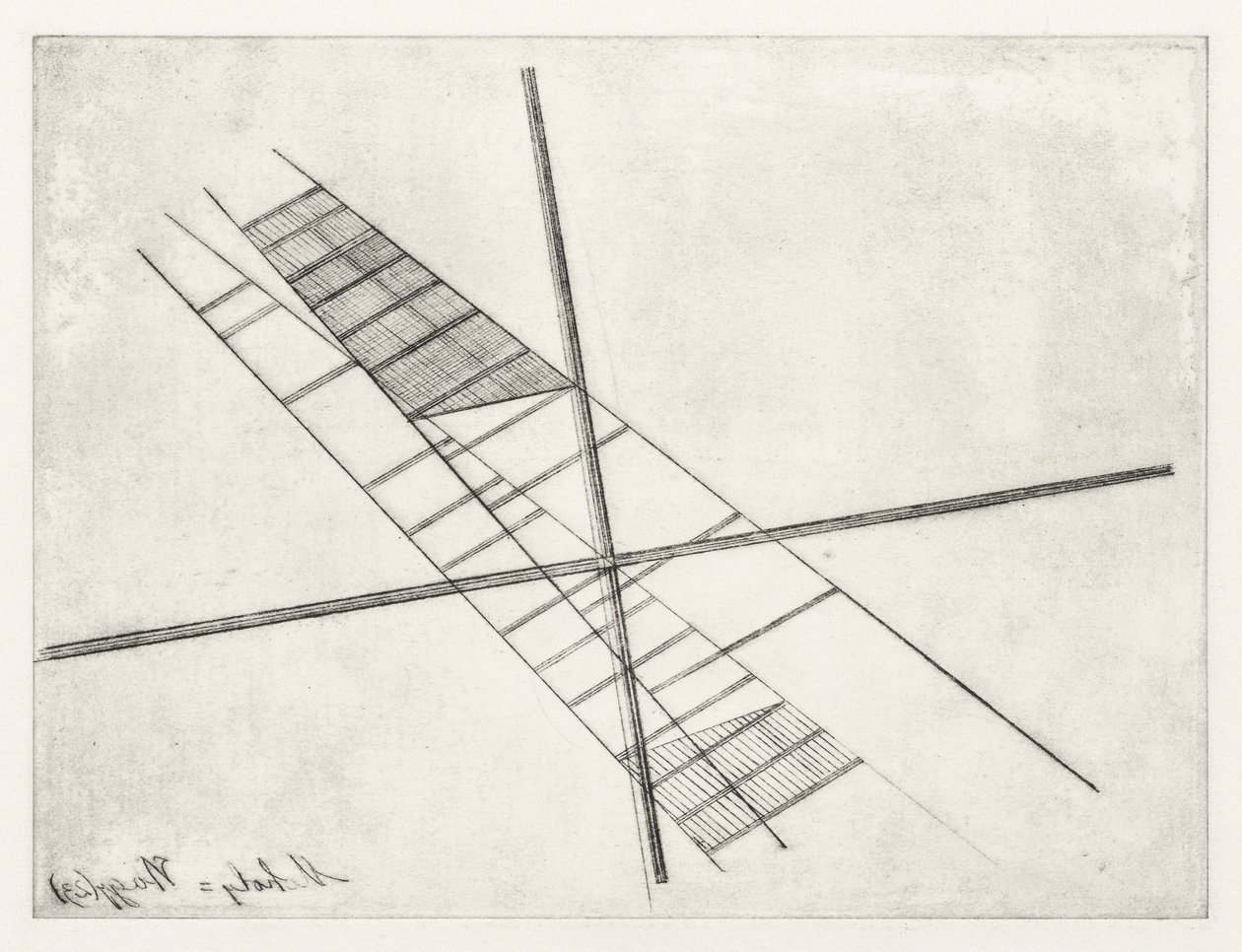 Sans titre, 1923 - Laszlo Moholy Nagy