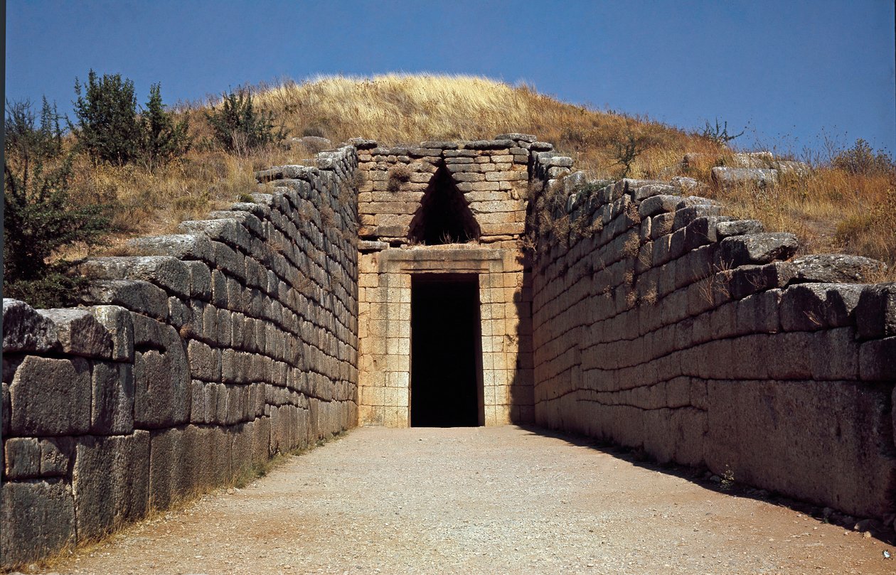 Entrée de la tombe d