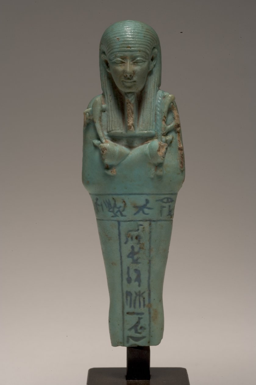 Figurine Shabti pour Djedhor - Late Period Egyptian