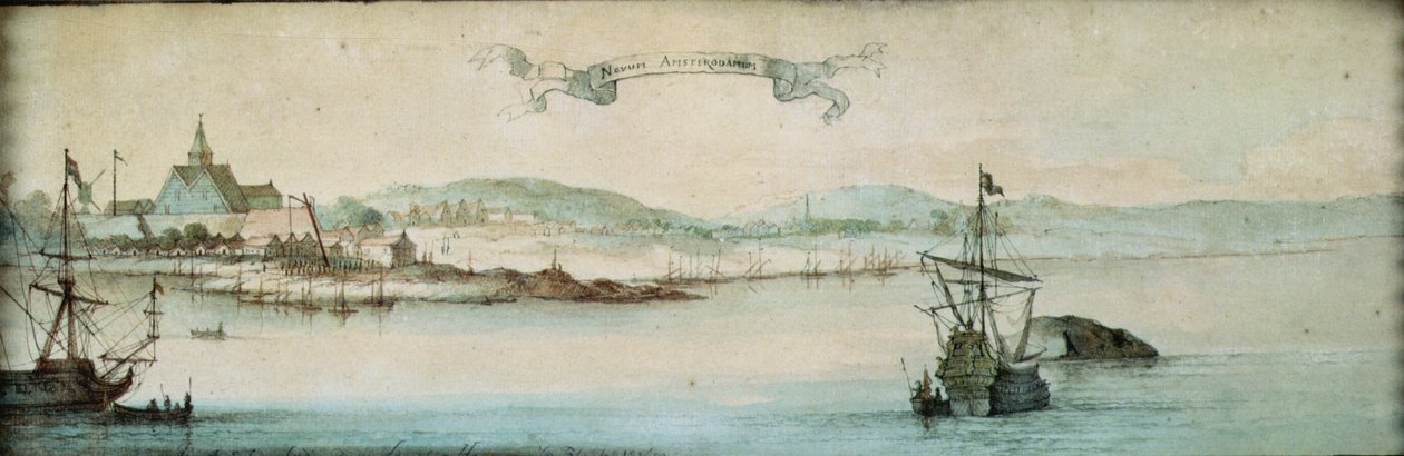 Nouvelle-Amsterdam, Nouvelle-Néerlande, 1650 - Laurens Block